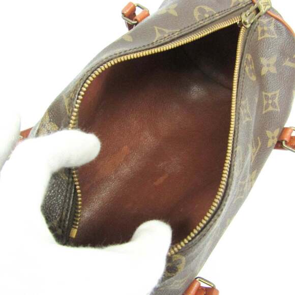 LOUIS VUITTON Authentic Brown Monogram Papillon Bag - Picture 3 of 15